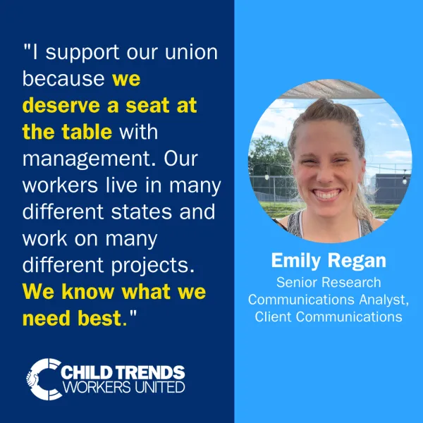 Short support quote from Emily
